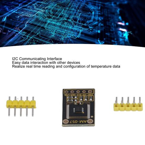وحدة استشعار درجة الحرارة MAX30205 - 2.7‑3.3V عالية الدقة 0.1 درجة مئوية واجهة I2C لمراقبة درجة حرارة الجسم والأجهزة الصحية التي يمكن ارتداؤها in Kuwait