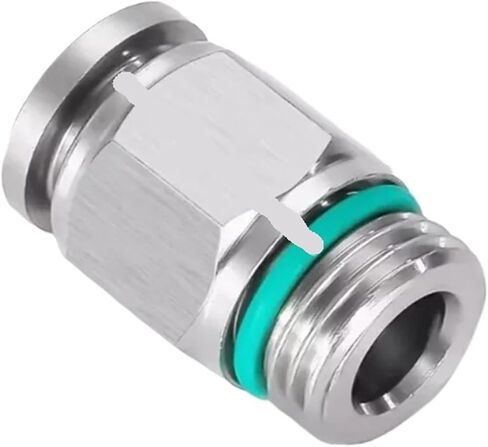 G Thread 304/316 Stainless Steel Pneumatic Tube Insert Connector PC Through POC/PB/PL Thread Quick Insert Connector 10pcs(PL-Old and 304) in Saudi Arabia