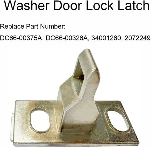 Cross OEM Part DC66-00326A 34001260 2072249 Heavy Duty Metal Door Hook Anti-Leak Secure Lock During Wash Cycles in Kuwait