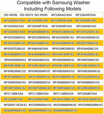 Cross OEM Part DC66-00326A 34001260 2072249 Heavy Duty Metal Door Hook Anti-Leak Secure Lock During Wash Cycles in Kuwait