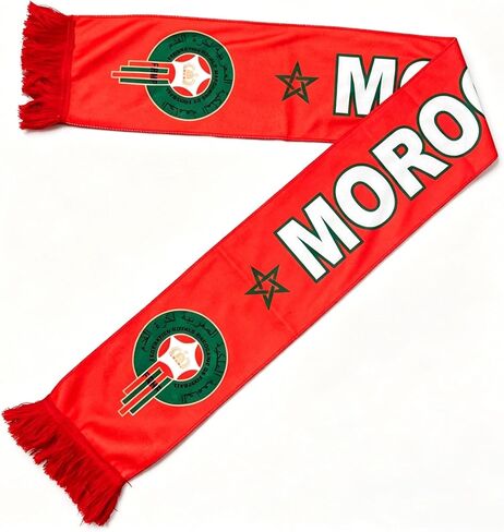 Soccer Fans Gift,National Team Scarf Football Supporter Souvenir Cheering Scarf with Flag in Saudi Arabia