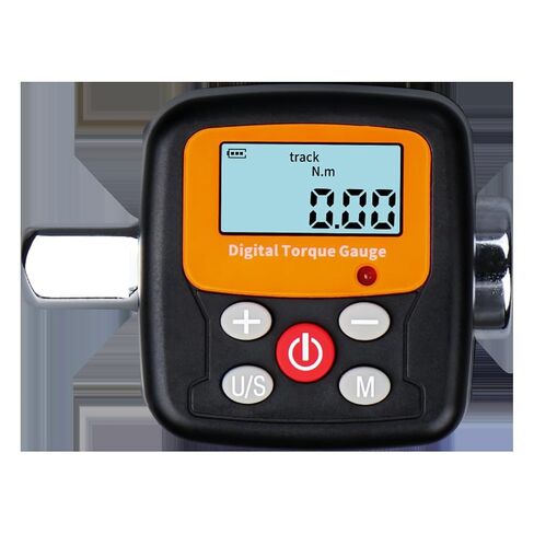 Fafeicy 1 2 محول عزم الدوران الرقمي، مقياس عزم الدوران ABS 6200 نانومتر مع إنذار LED مسموع بإضاءة خلفية LCD، قسم 0.1 نانومتر لميكانيكا إصلاح السيارات والمراقبة الصناعية in Kuwait