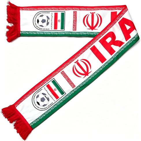 Soccer Fans Gift,National Team Scarf Football Supporter Souvenir Cheering Scarf with Flag in Saudi Arabia