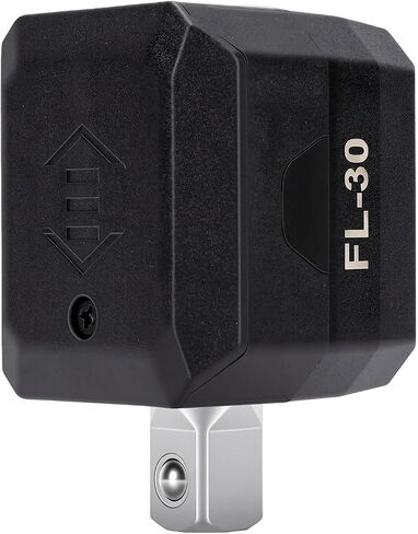 Luocute 1/2in محرك عزم الدوران الرقمي محول، مع شاشة LCD ملونة 1.5 30Nm دقة 2 في المئة 9 إعدادات مسبقة 500 وضع مسار تخزين البيانات، لصيانة دراجة نارية السيارة in Kuwait