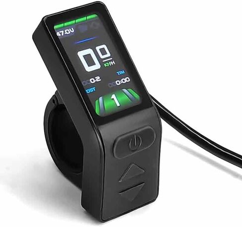 Ebike شاشة الكريستال السائل لوحة التحكم متر صغير KT-TF04 TFT عرض الدراجات مقياس سرعة الدوران مجلس الكمبيوتر متوافق 24 فولت 36 فولت 48 فولت KT تحكم دراجة كهربائية Pedelec تحويل عدة مقاوم للماء موصل 5 دبوس in Kuwait