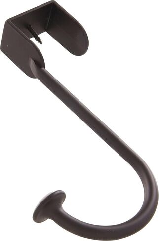 Hardware Essentials 852328 Over The Door Hook Oil Rubbed Bronze (Pack of 2) in Kuwait