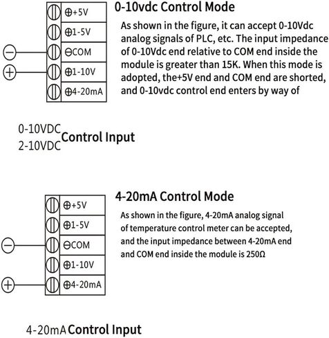 220VAC 40A SCR-40A Single-Phase Voltage and Current Regulator Power Controller Module 4-20mA 1-5V Potentiometer Control in Kuwait