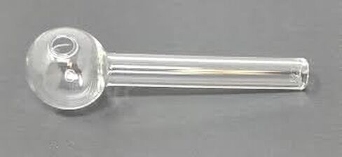 Oil Burner Bubble Glass Pipe 4 Inch, Fancy Design, Clear, 90 Pieces Jar Display in Saudi Arabia