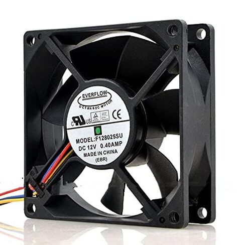 F128025SU Cooling Fan F128025SU 12V 0.40A 80mm×80mm×25mm 4-Wire Cooling Fan in Kuwait