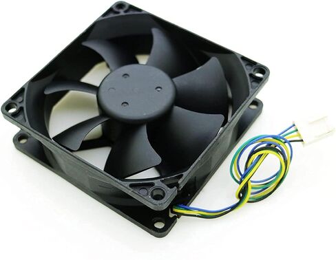 F128025SU Cooling Fan F128025SU 12V 0.40A 80mm×80mm×25mm 4-Wire Cooling Fan in Kuwait