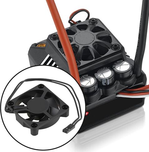 مروحة تبريد SING F LTD 2Pin MP4510SH 30860400 متوافقة مع EzRun Max5 ESC 45x45x10mm 6V-8000RPM 0.30A in Kuwait