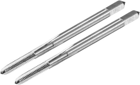 M METERXITY 2-Pack M0.9x0.225mm Metric Thread Tap, High Speed Steel 36mm Length Straight Flute Right Hand Thread Screw Tapping Tool for Drilling/Milling Machines/CNC Machine Tools in Kuwait