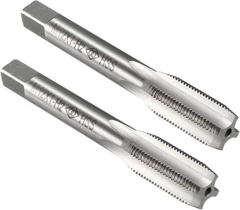 صنابير مترية M16 × 2 مم، لآلة الخيوط والمثاقب الكهربائية DIY، H2 HSS Ti-Coated، أداة لولبة خيط اليد اليمنى، قطعتان in Kuwait
