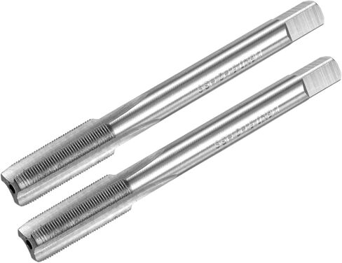 M METERXITY 2-Pack M0.9x0.225mm Metric Thread Tap, High Speed Steel 36mm Length Straight Flute Right Hand Thread Screw Tapping Tool for Drilling/Milling Machines/CNC Machine Tools in Kuwait