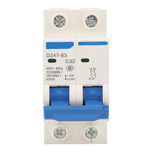 Oumefar Miniature 2 Pole RCCB Current Circuit Breaker for AC 220/380V 32A in Saudi Arabia