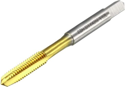صنابير مترية M16 × 2 مم، لآلة الخيوط والمثاقب الكهربائية DIY، H2 HSS Ti-Coated، أداة لولبة خيط اليد اليمنى، قطعتان in Kuwait