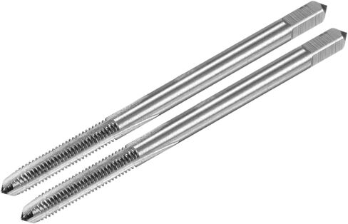 M METERXITY 2-Pack M0.9x0.225mm Metric Thread Tap, High Speed Steel 36mm Length Straight Flute Right Hand Thread Screw Tapping Tool for Drilling/Milling Machines/CNC Machine Tools in Kuwait
