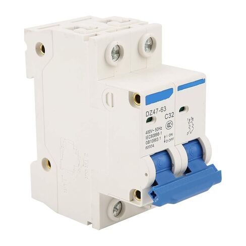 Oumefar Miniature 2 Pole RCCB Current Circuit Breaker for AC 220/380V 32A in Saudi Arabia