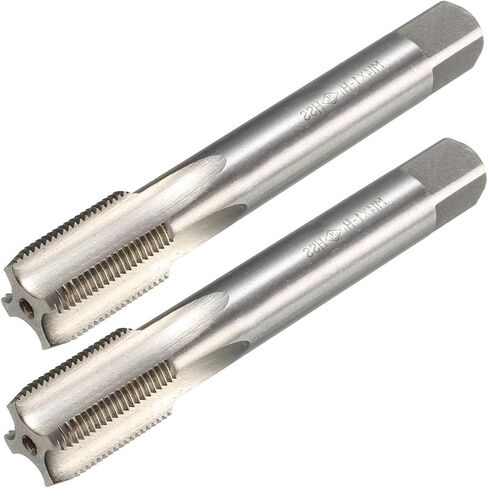 صنابير مترية M16 × 2 مم، لآلة الخيوط والمثاقب الكهربائية DIY، H2 HSS Ti-Coated، أداة لولبة خيط اليد اليمنى، قطعتان in Kuwait