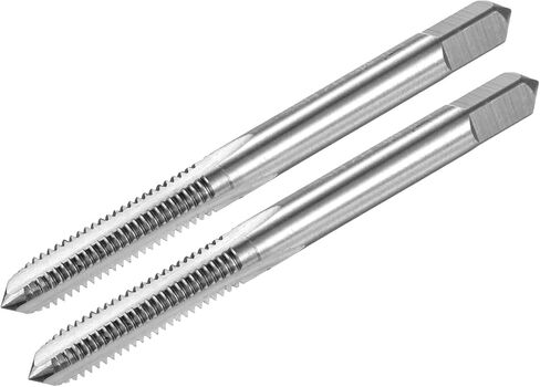 M METERXITY 2-Pack M0.9x0.225mm Metric Thread Tap, High Speed Steel 36mm Length Straight Flute Right Hand Thread Screw Tapping Tool for Drilling/Milling Machines/CNC Machine Tools in Kuwait