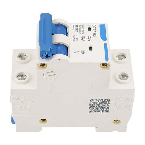 Oumefar Miniature 2 Pole RCCB Current Circuit Breaker for AC 220/380V 32A in Saudi Arabia