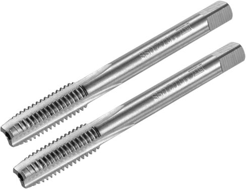 M METERXITY 2-Pack M0.9x0.225mm Metric Thread Tap, High Speed Steel 36mm Length Straight Flute Right Hand Thread Screw Tapping Tool for Drilling/Milling Machines/CNC Machine Tools in Kuwait
