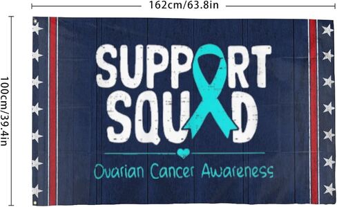 Support Ovarian Cancer Awareness Flags For Classroom in Kuwait