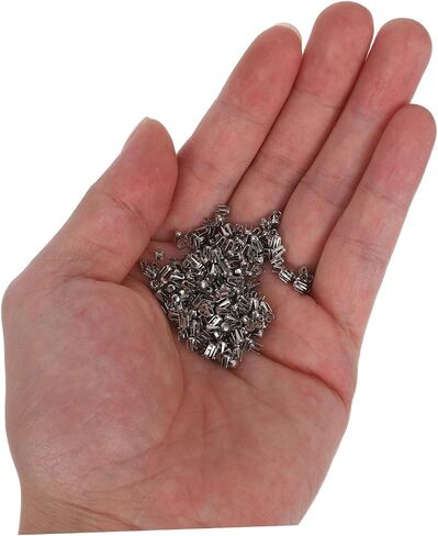 ULTECHNOVO 5000pcs Stainless Steel Nail Head Clothing Studs with Four Claw Structure Round Dome Head, Versatile DIY Use for Shoes, Fabric, and Purse Repair, Silver Metal Rivet Studs in Kuwait