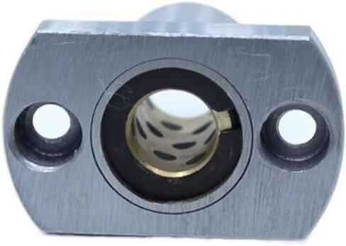 2PCS LMH8UU Oil Free Bushing Linear Bearing 8x15x24mm Graphite Copper Sleeve Flange Mounted Linear Bearings MFNS8 LMT8 in Kuwait