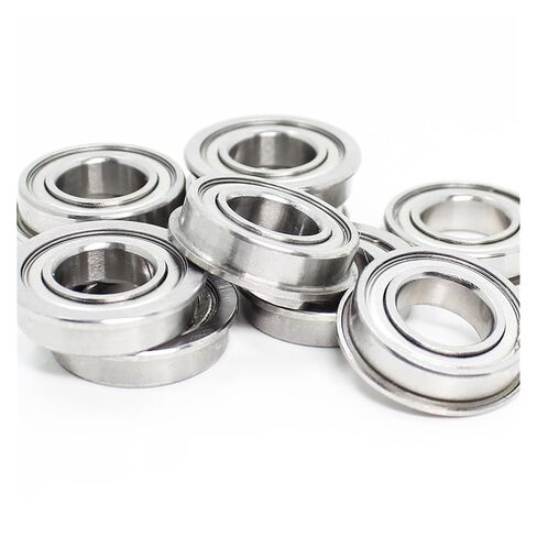 10PCS F6008ZZ Flange Bearing 40x68x15mm Double Shielded Deep Groove Flanged Ball Bearings F6008-2Z F6008Z Z ZZ in Kuwait
