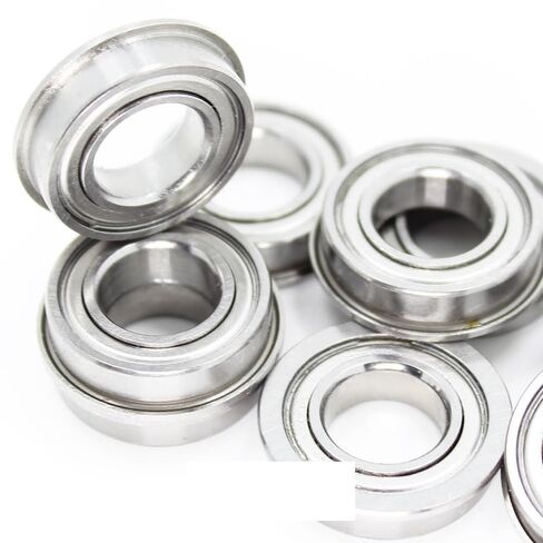 10PCS F6008ZZ Flange Bearing 40x68x15mm Double Shielded Deep Groove Flanged Ball Bearings F6008-2Z F6008Z Z ZZ in Kuwait