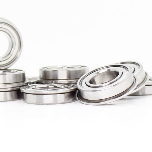 10PCS F6008ZZ Flange Bearing 40x68x15mm Double Shielded Deep Groove Flanged Ball Bearings F6008-2Z F6008Z Z ZZ in Kuwait