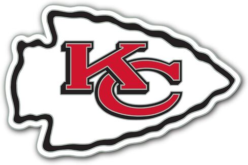 دبوس طية صدر السترة يحمل شعار Kansas City Chiefs - شارة دبوس رسمية لفريق NFL، إكسسوار مشجعي كرة القدم للقبعات والسترات والحقائب in Kuwait