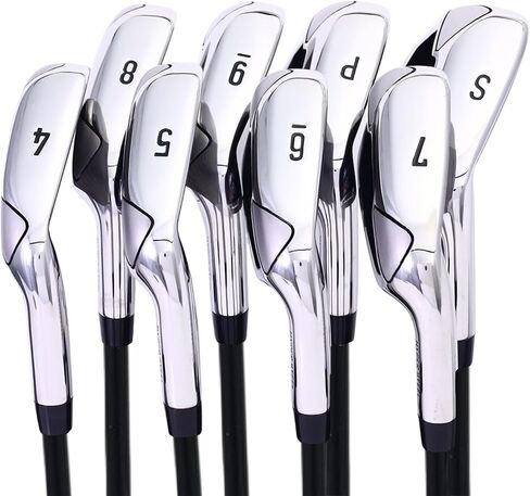 مجموعة حديد Majek K6 للسيدات الكبار مجموعة كاملة مكونة من 8 قطع (4-PW، SW) يد يمنى ليدي فليكس L Flex Club (صغير - 5' إلى 5'3") in Kuwait