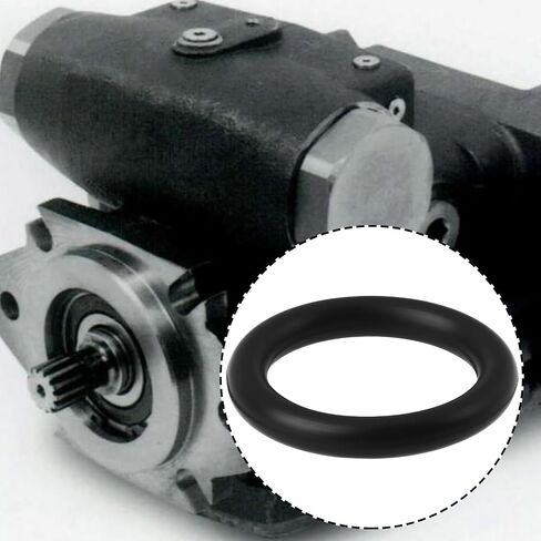 100 قطعة حلقات دائرية 5/16 "ID X 7/16" OD X 1/16 "حلقة دائرية من النتريل لمحرك هوائي هيدروليكي in Kuwait