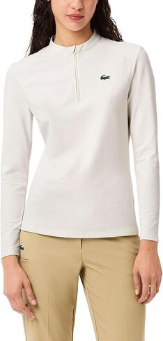 Lacoste Women's Sport Uv Protect Layering Sweatshirt in Kuwait