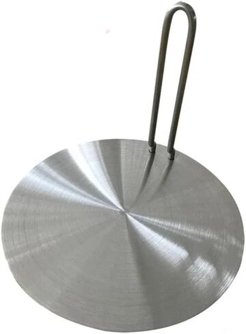 Heat Diffuser Stainless Steel Induction Diffuser Plates Compatible with Electric Gas Stove Glass Induction Heat Diffuser with Handle in Kuwait