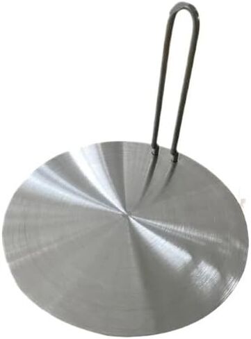 Heat Diffuser Stainless Steel Induction Diffuser Plates Compatible with Electric Gas Stove Glass Induction Heat Diffuser with Handle in Kuwait