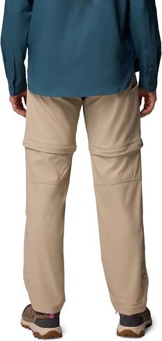 Columbia Women's Leslie Falls Convertible Hiking Pants, Ancient Fossil, 4 Short in Kuwait