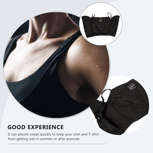 Underboob Sweat Guard Pad Suspender for Women Sweat Absorbing Pads Breathable Thin Vest with Underarm Control Washable Comfort Fit in Kuwait