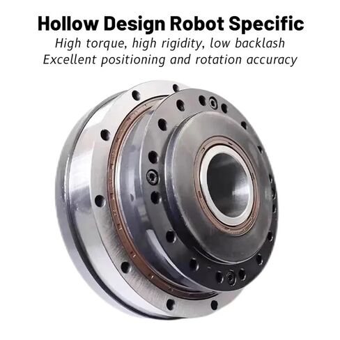 1pcs Hollow Type Harmonic Reducer High Precision Gearbox 30 Arcsec for Stepper Servo Motor Humanoid Robot Arm(ZXK25-115mm,Ratio 50 to 1) in Kuwait