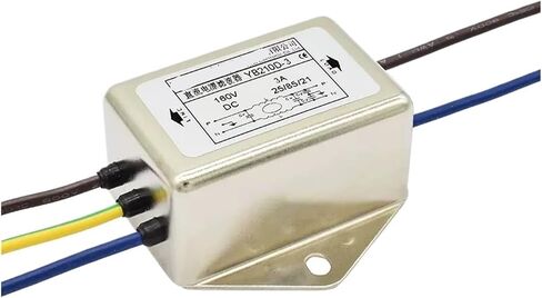 Single Section Lead Type YB210D-1A/3A/6A 12V 24V 36V 48V 220VDC DC Power Filter(YB210D-1A) in Kuwait