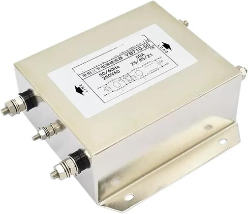 Three-Section high Performance-Bolt Single-Phase AC Power Filter 220V servo Inverter YB710-3A6A10A20A(YB710-3A) in Kuwait