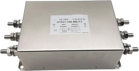 فلتر طاقة تيار متردد ثلاثي الطور 380 فولت HT531-30-M4-E3 10A 20A 30A 50A(HT531-100-M8-F3 100A) in Kuwait