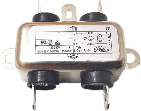 فلتر الطاقة YK03T1 3A 6A 10A الكهرومغناطيسي المضاد للتدخل (YK06T1 6A) in Kuwait