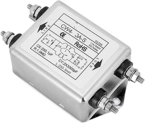 CW4-3A-S Single-Phase Single-Pole 220v Power Filter High Performance Enhanced Type - Anti-Interference(CW4-6A-S) in Kuwait