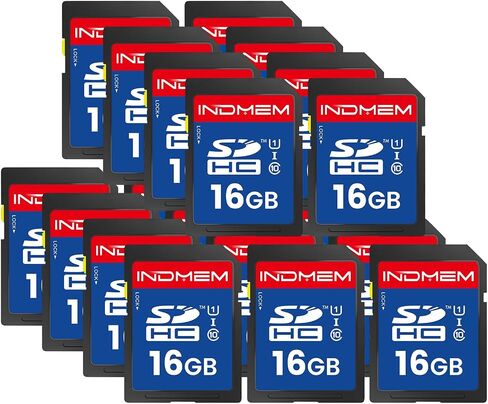بطاقة SD 32GB ، 20 حزمة UHS-I CLASS 10 MLC CARMED MEMORY ، بطاقات رقمية آمنة عالية السرعة للكاميرات ، DSLR ، كاميرات الحركة-تخزين موثوق in Kuwait