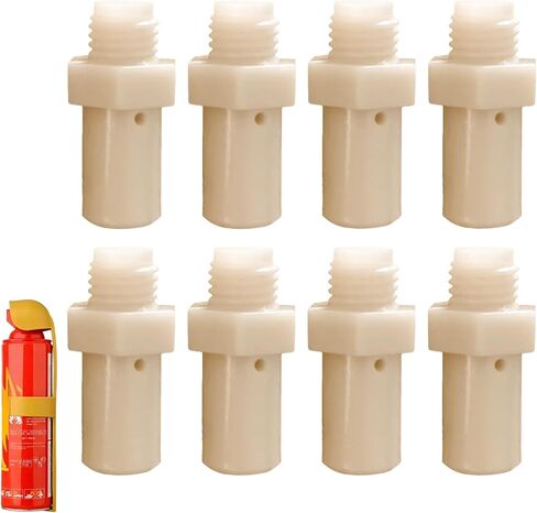 8 PCS Water Based Fire Extinguisher Nozzle Portable Extinguisher Nozzle Versatile Sprayer Replacement Accessories for Office Pantry Vehicle Kitchen Warehouse Camping in Kuwait