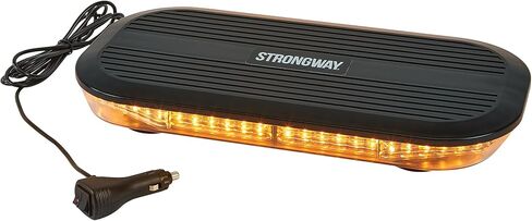 Strongway Slim LED Warning Light Bar with Magnetic Base, 15in., 30 Watts, Clear Lens in Kuwait