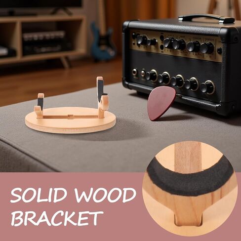 Alasum Wooden Ocarina Stand Holder for 12-hole Ocarinas Detachable Solid Wood Musical Instrument Display Base Organizer for Music Room in Saudi Arabia